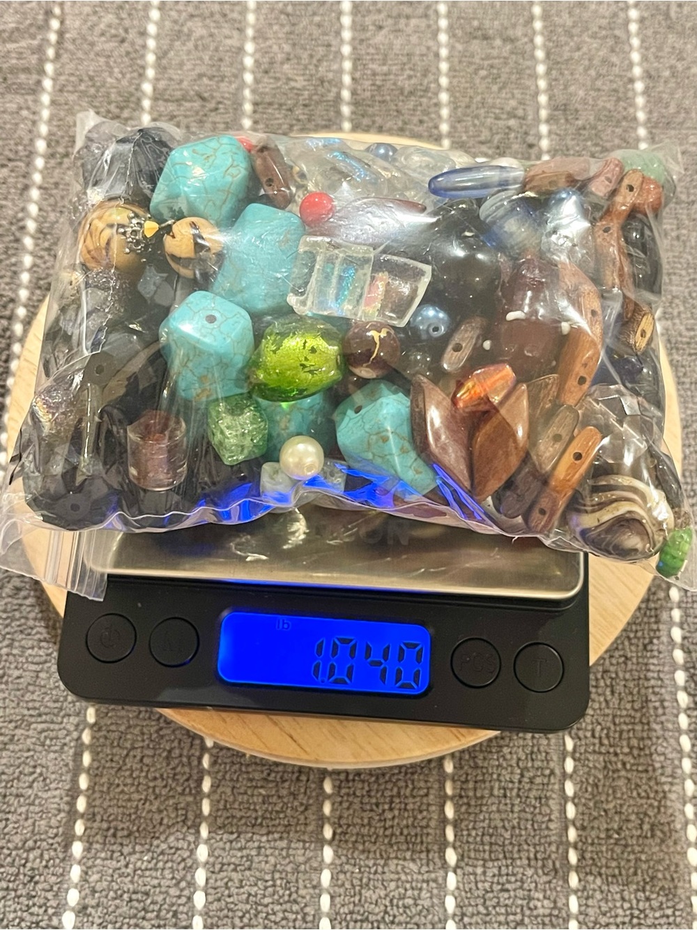 🌑BULK One Pound Estate Collection Craft Glass Beads Mix for DIY🌑